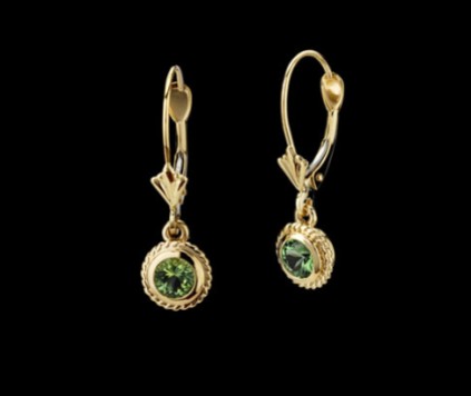 SparHawk Maine Tourmaline Earrings - Reference Number: F6651